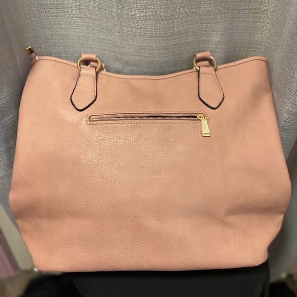 Large pink spring/summer handbag - Picture 2 of 3